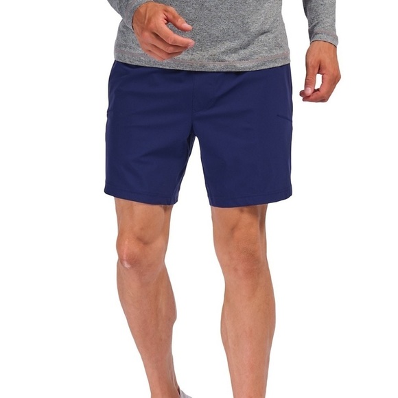 Rhone Versatility Short Lined 9” Navy Blue - Picture 1 of 10